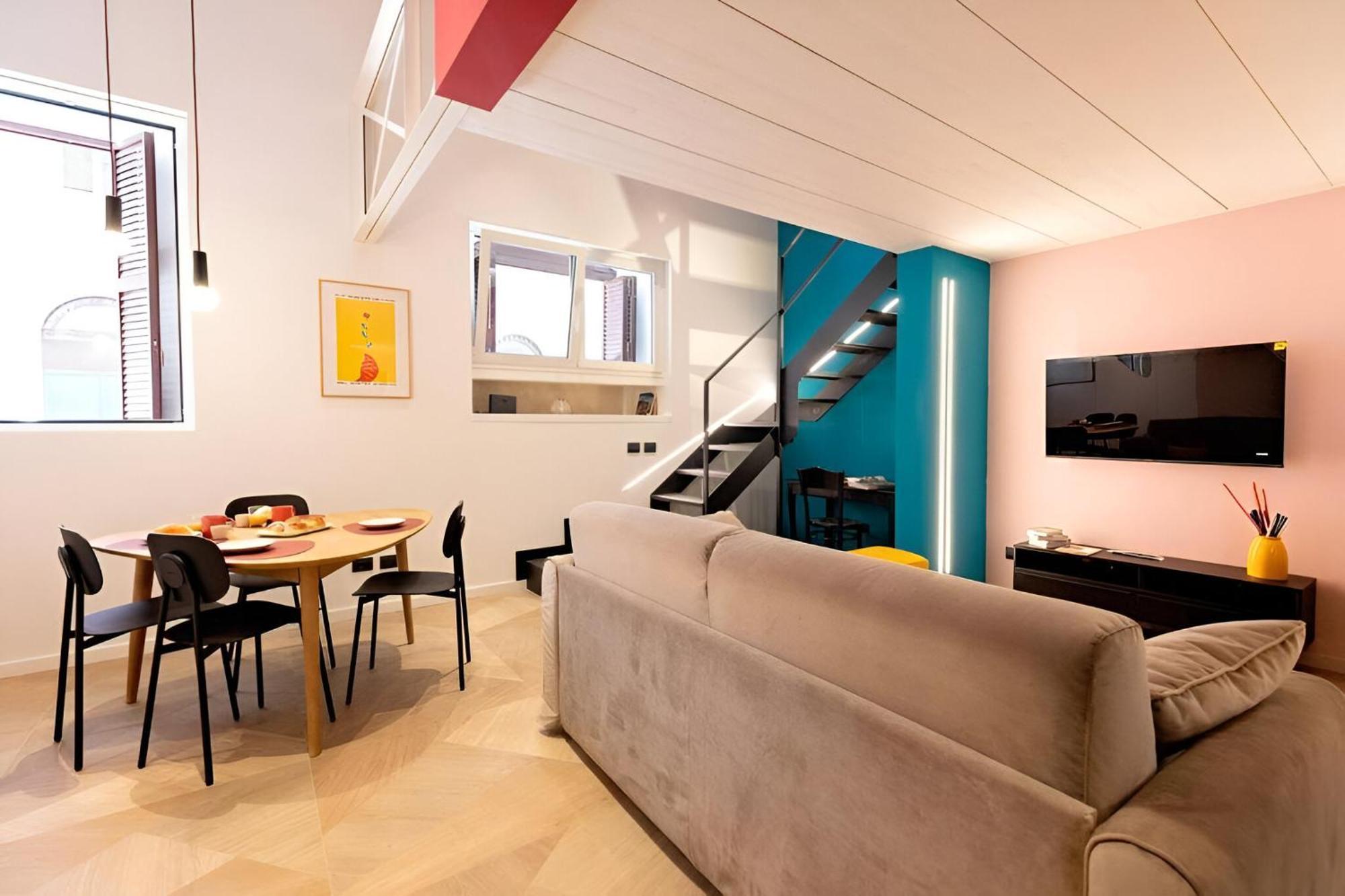Margot Color Apartment - Trastevere - Loft Di Lusso Roma Ngoại thất bức ảnh