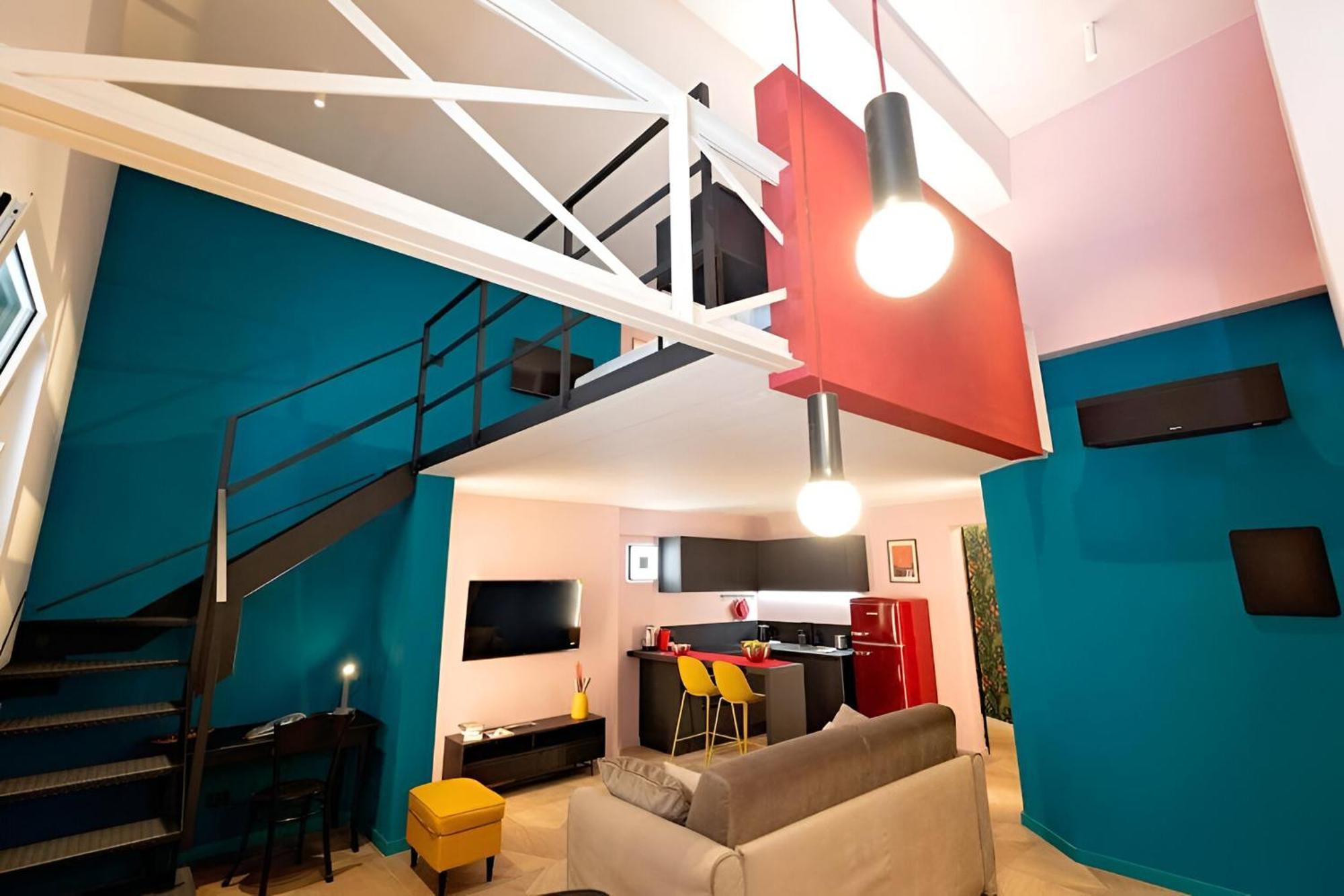 Margot Color Apartment - Trastevere - Loft Di Lusso Roma Ngoại thất bức ảnh