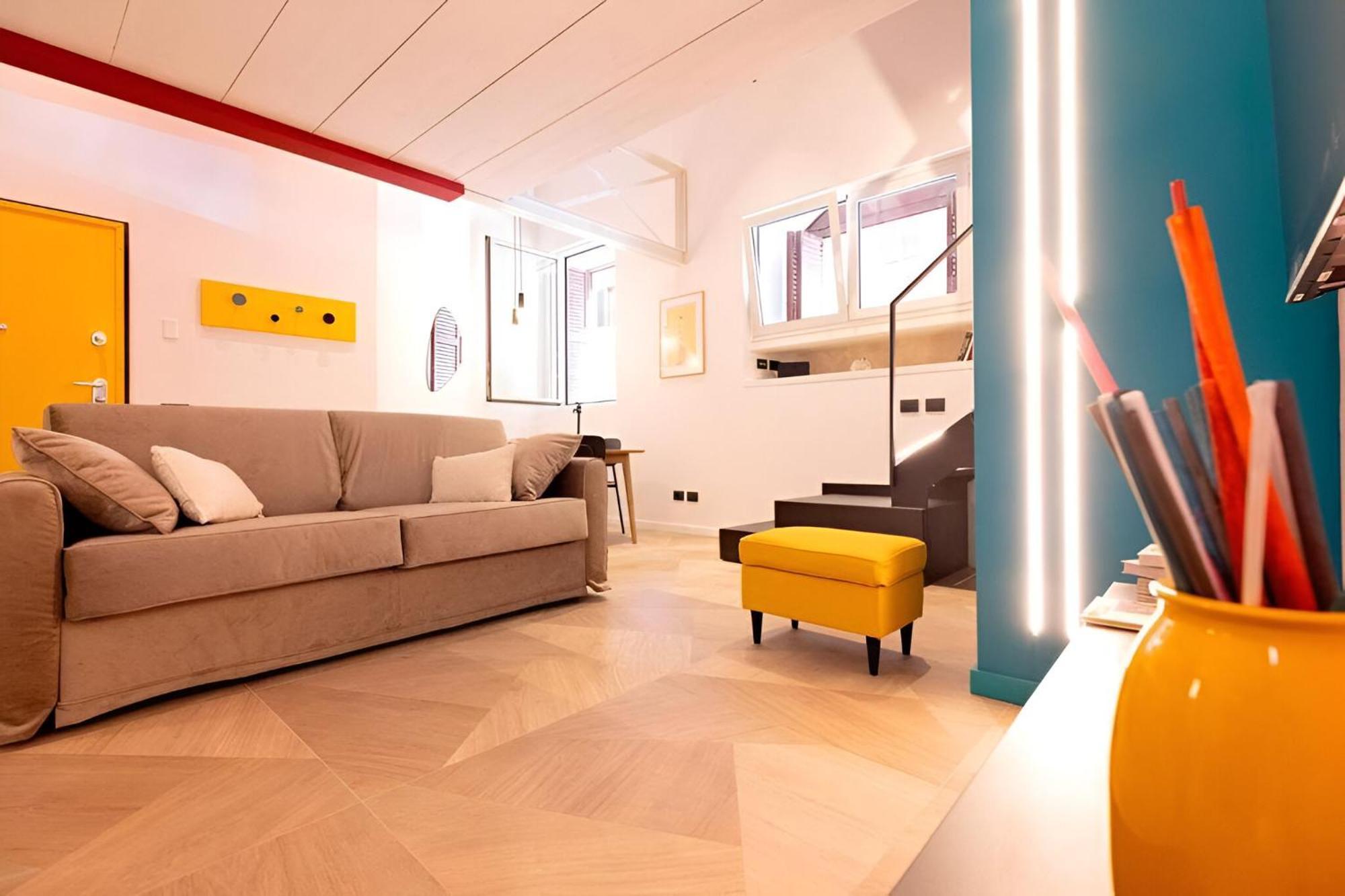 Margot Color Apartment - Trastevere - Loft Di Lusso Roma Ngoại thất bức ảnh