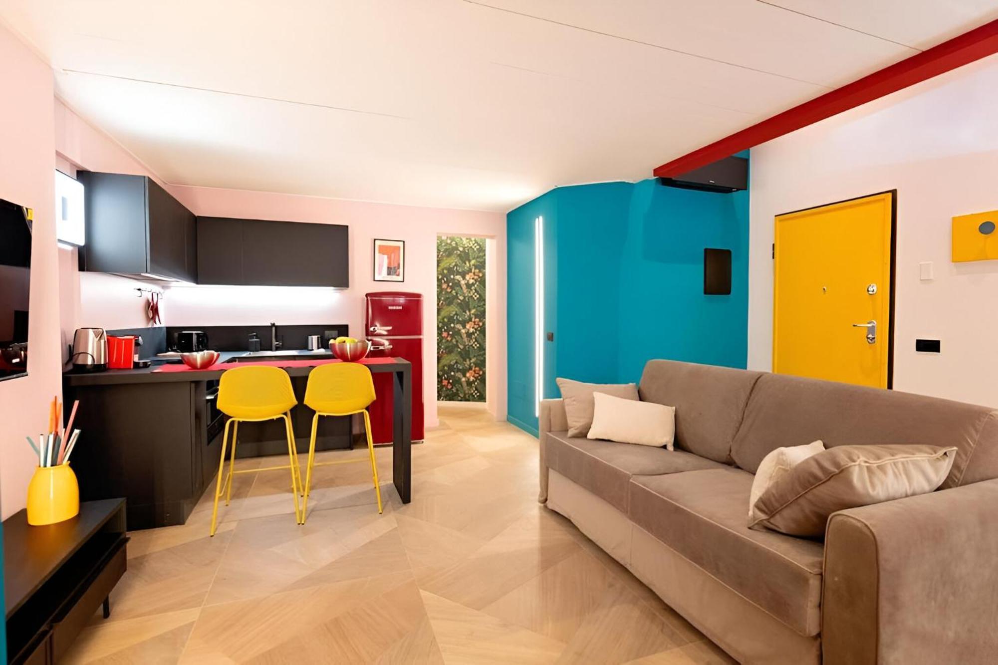 Margot Color Apartment - Trastevere - Loft Di Lusso Roma Ngoại thất bức ảnh